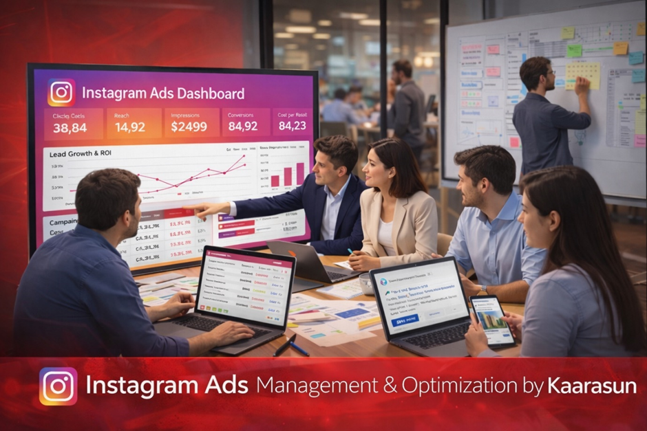 Best Instagram Ads Management Company in Noida campaign strategy meeting