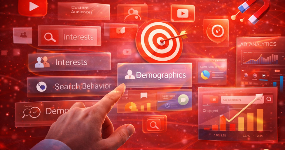 YouTube advertising strategy planning session