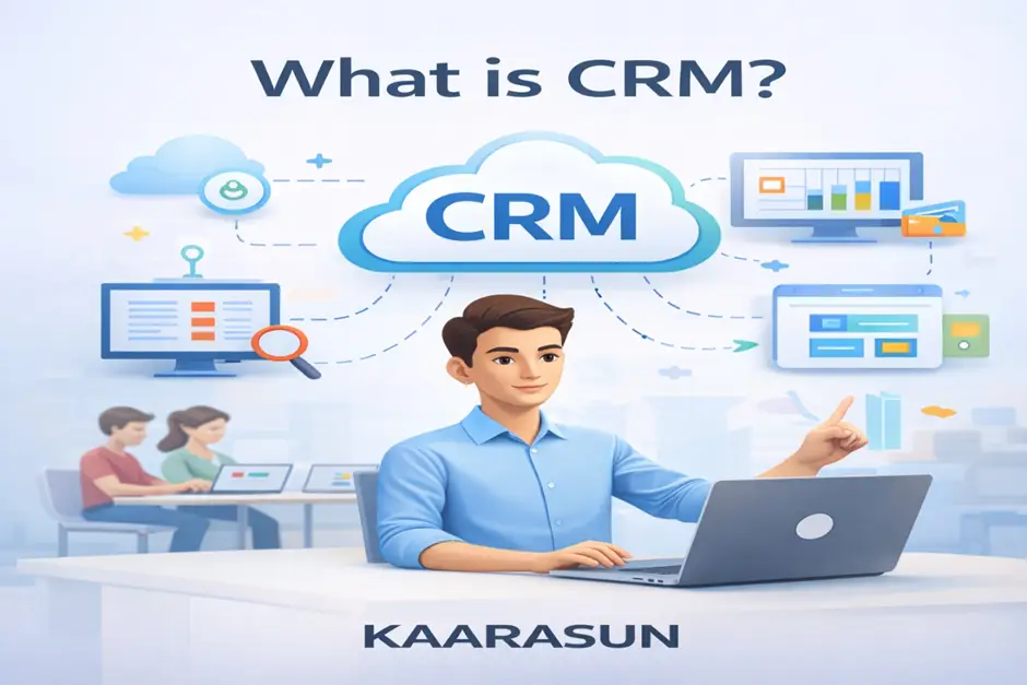 Customer Relationship Management dashboard showing lead tracking, task automation, and analytics for business growth.