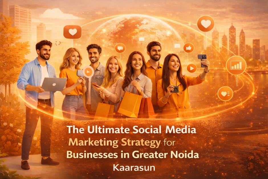 Social Media Marketing Strategy for businesses in Greater Noida to boost brand awareness and drive traffic.