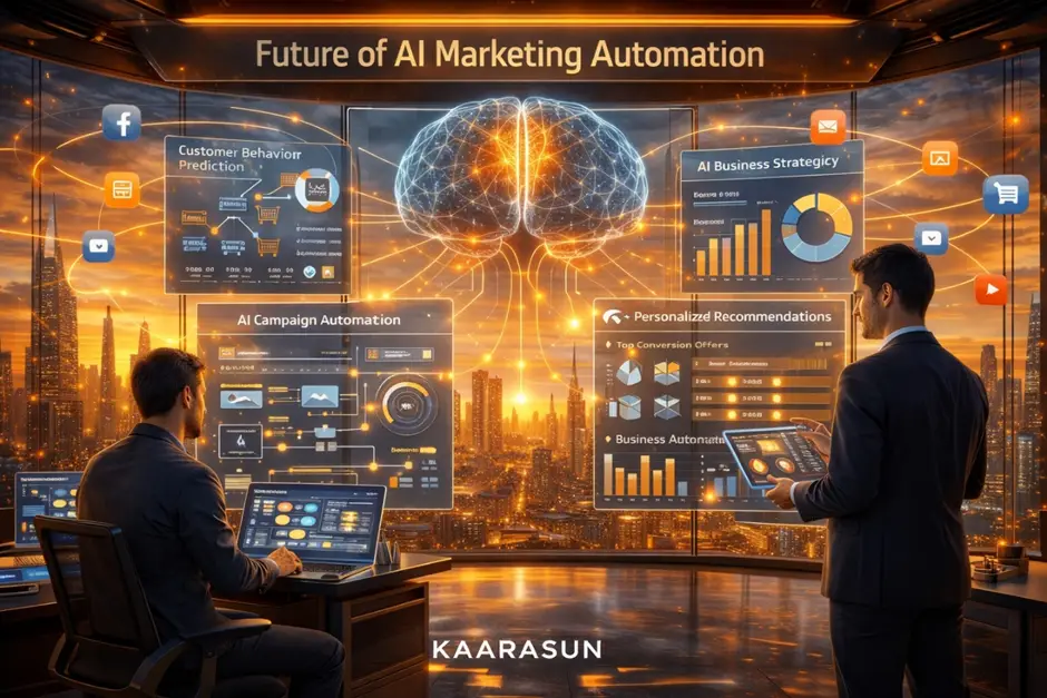 AI Marketing Automation Tools platform automating digital marketing campaigns and customer engagement