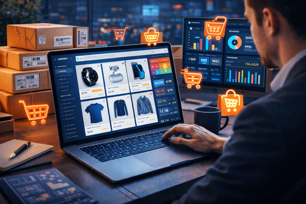 product listing on e-commerce sites
