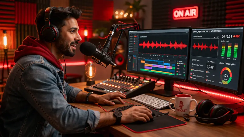 professional podcast production