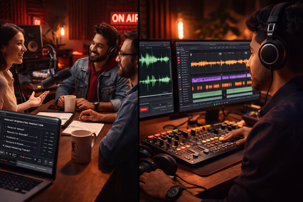 podcast production process