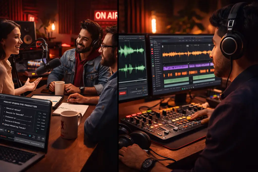 podcast production process