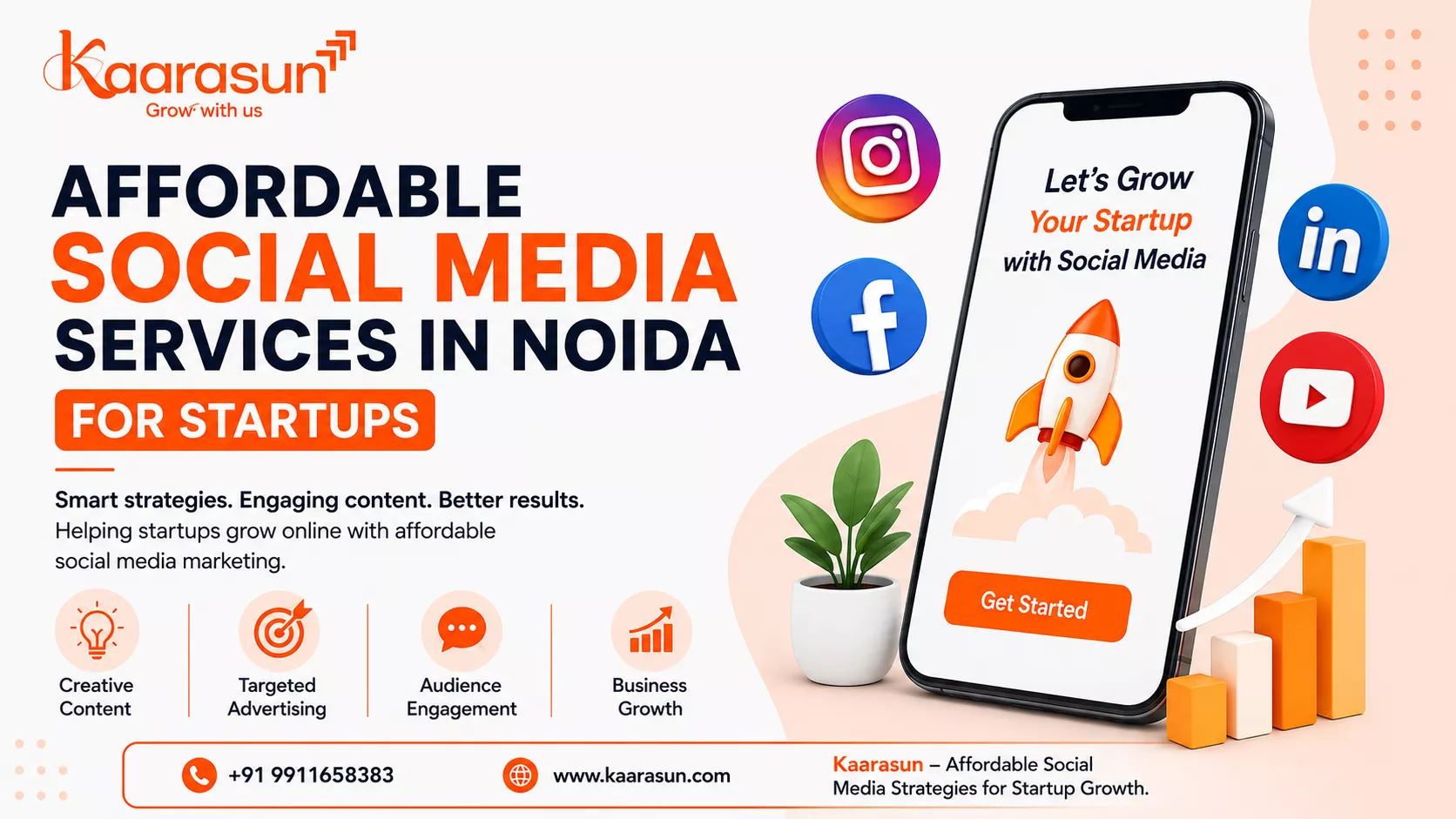 Affordable social media services for startups