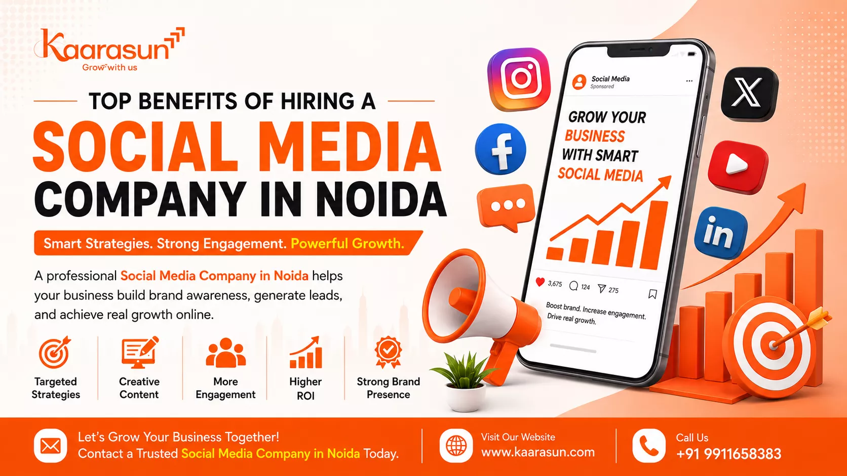 top benefits of hiring a Social Media Company in Noida