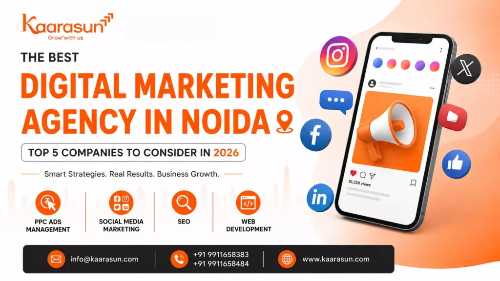 Top 5 Digital Marketing Agencies in Noida You Can Trust in 2026