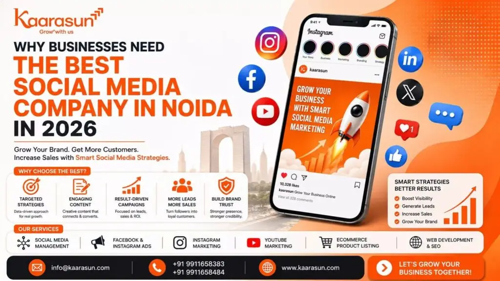Why Businesses Need a Social Media Agency in Noida in 2026
