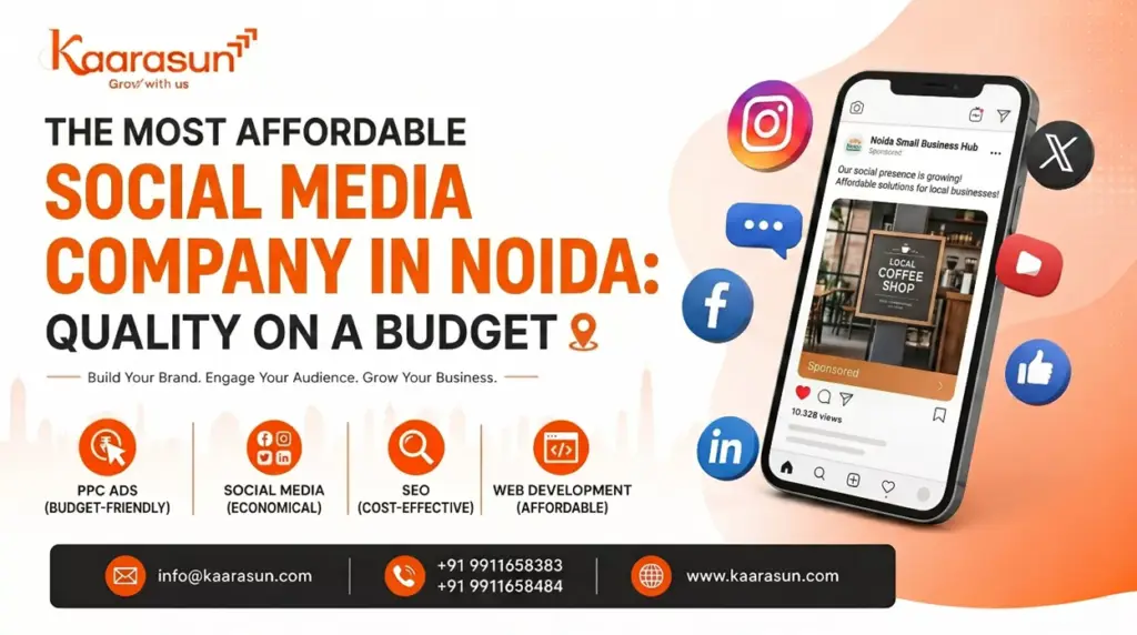 Affordable Social Media Company in Noida: Quality on a Budget
