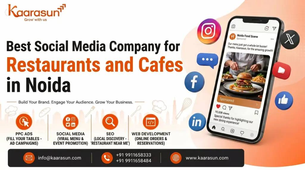 Best Social Media Company for Restaurants and Cafes in Noida