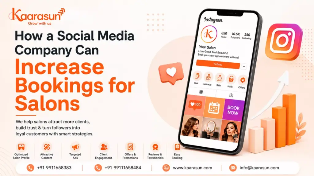 How a Social Media Company Can Increase Bookings for Salons in Noida