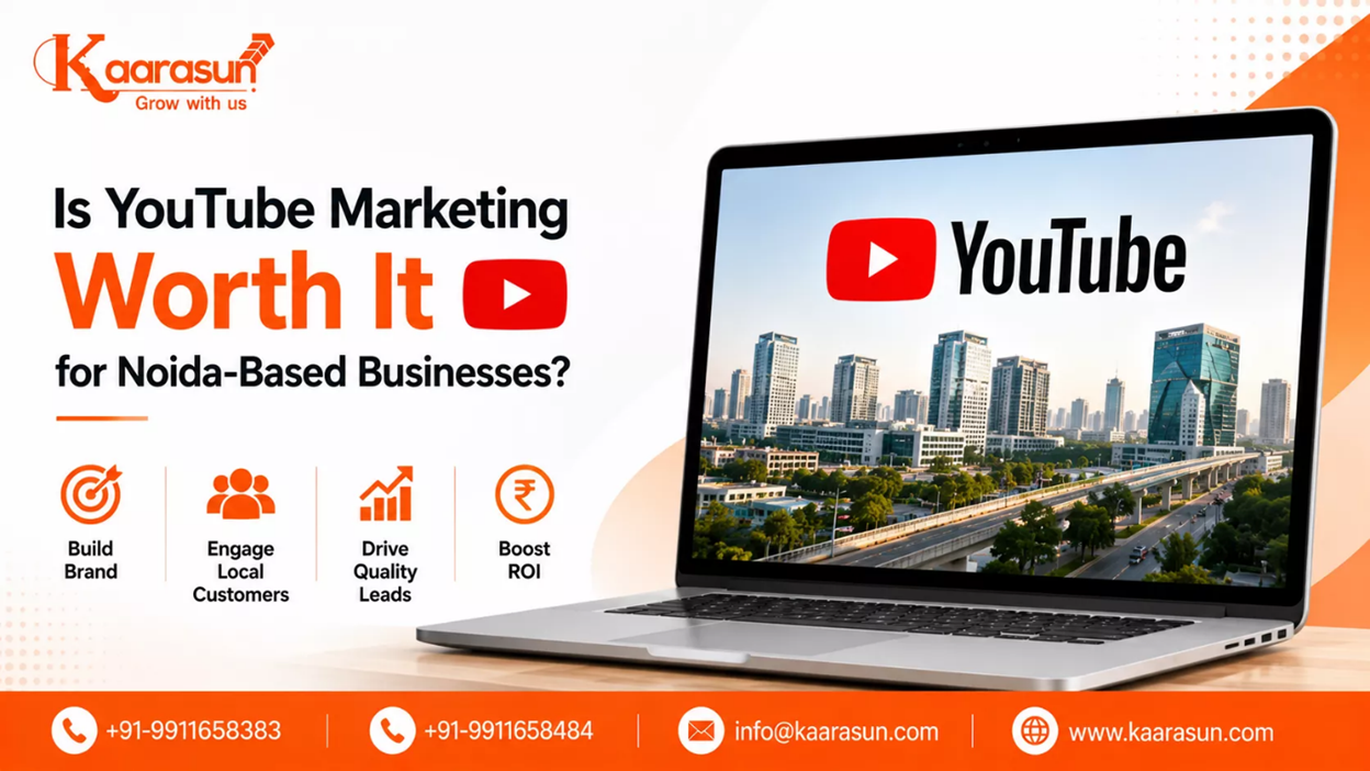 YouTube marketing for businesses in Noida