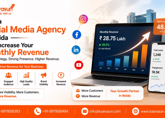 How can a social media Agency in Noida boost your monthly revenue?