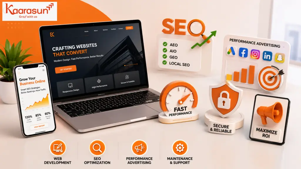 social media marketing services.