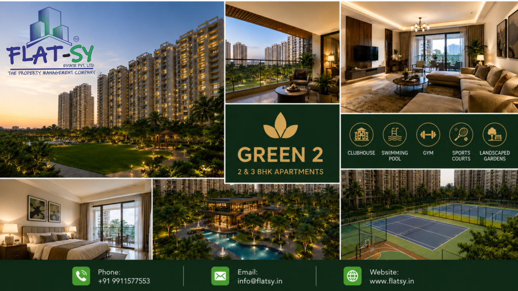 Panchsheel Green 2 in Noida extension.