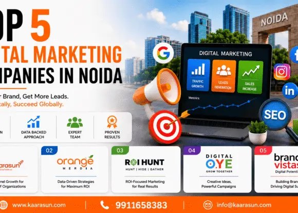 Top 5 Social Media Marketing Companies in Noida.