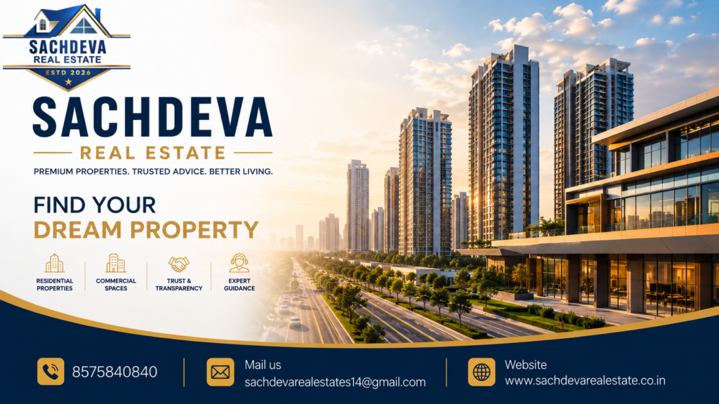 Sachdeva Real Estate In Delhi NCR