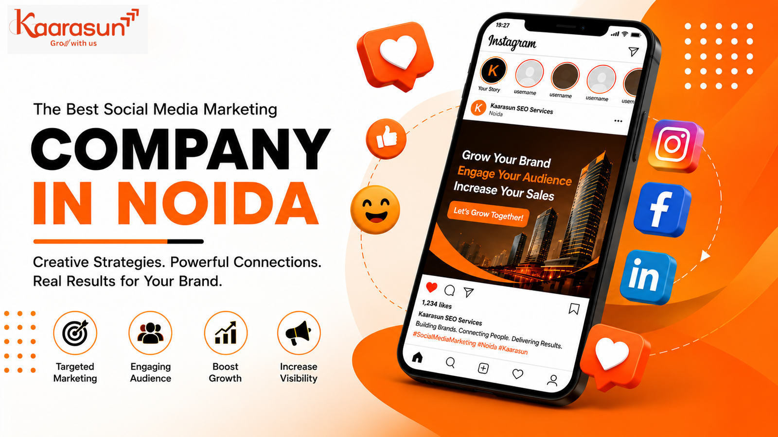 the Best Social Media Marketing Company in Noida.